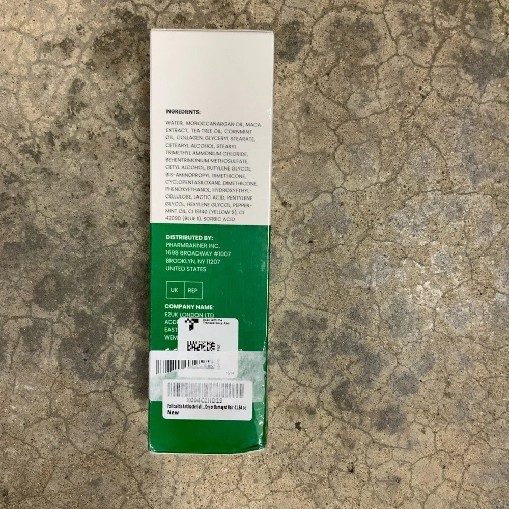 New in box‎ Pharmbanner Folliculitis Conditioner 11.84 oz